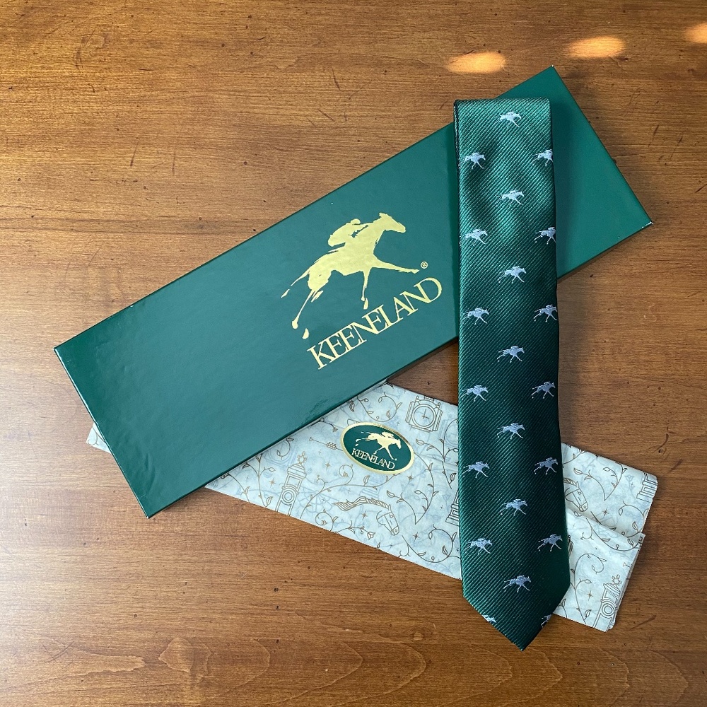 Keenland Logo Tie